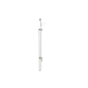 Concealed single-lever mixer with integrated shower connection with shower set without hand shower - Brushed Platinum - 36 111 970-06