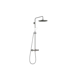Showerpipe with shower thermostat without hand shower 300 mm - Brushed Dark Platinum - 34 465 979-99 0070