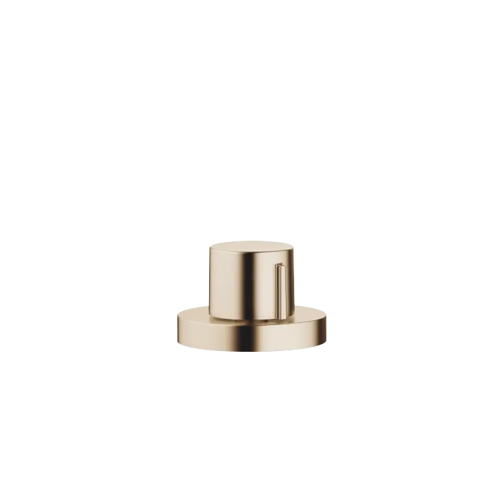 Commande de vidage individuelle manuelle Commande manuelle - Champagne brossé (Or 22cts) - 10 710 970-46