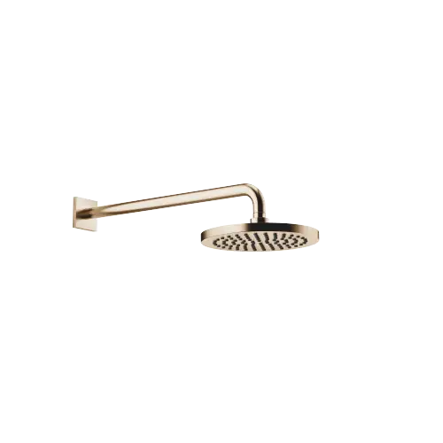 SERIENSPEZIFISCH Regenbrause mit Wandanbindung 220 mm - Light Gold gebürstet (PVD) - 28 645 670-27