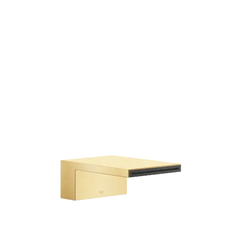 MEM Bath cascade spout without diverter for deck mounting - Brushed Durabrass (23kt Gold) - 13 630 740-28