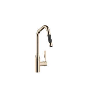 SYNC Single-lever mixer Pull-down with spray function - Champagne (22kt Gold) - 33 875 895-47 0010