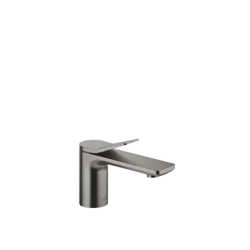 LISSÉ Single-lever basin mixer without pop-up waste - Brushed Dark Platinum - 33 521 845-99 0010