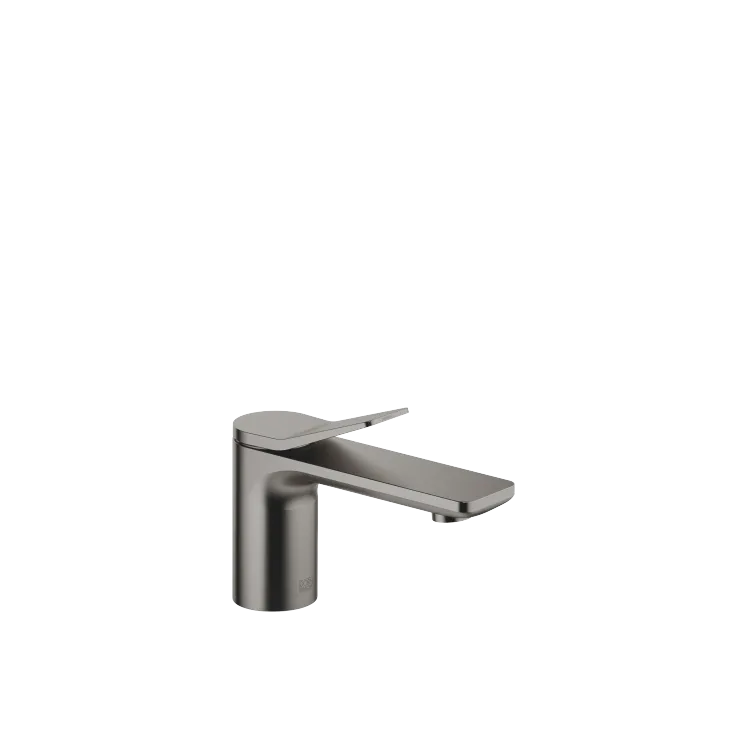 LISSÉ Single-lever basin mixer without pop-up waste - Brushed Dark Platinum - 33 521 845-99 0010