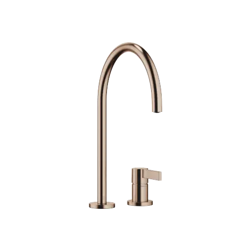 TARA ULTRA Two-hole mixer with individual rosettes - Brushed Bronze (PVD) - 32 815 875-42 0010