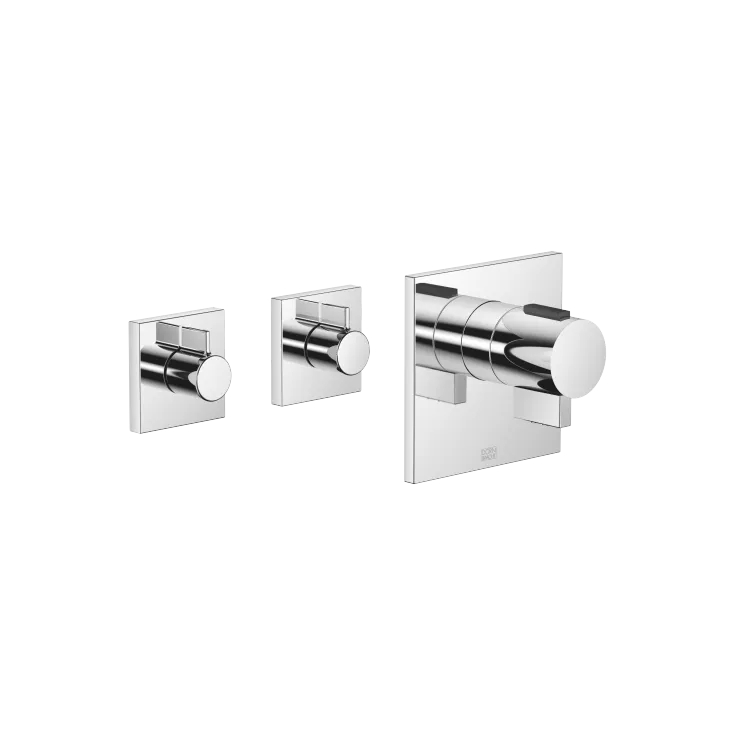 SYMETRICS xTOOL Thermostat module - Chrome - Set containing 3 articles