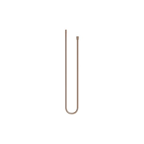 Plastic shower hose 1/2" x 3/8" x 1750 mm - Brushed Bronze (PVD) - 28 324 970-42