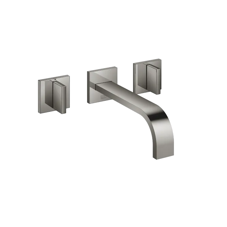 MEM Wall-mounted three-hole lavatory mixer without drain - Dark Chrome - 36 712 782-19 0010
