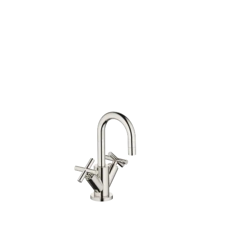 TARA Single-hole basin mixer with pop-up waste - Platinum - 22 302 892-08