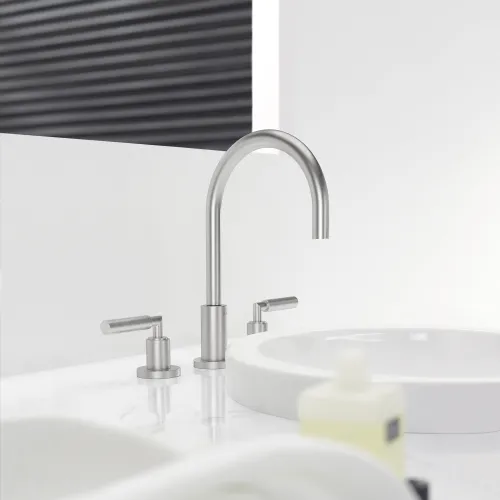 TARA Three-hole basin mixer with pop-up waste - Matte Black - 20 710 882-33