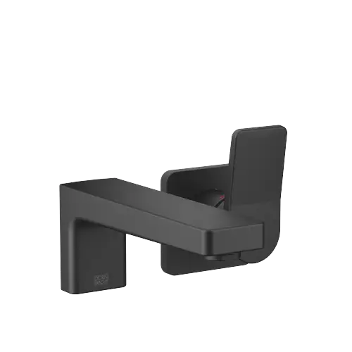 DORNBRACHT YARRE Waschtisch-Wand-Einhandbatterie ohne Ablaufgarnitur - Soft Black - 36 860 832-69
