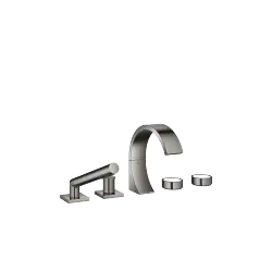 CYO Five hole tub set for deck-mounted tub installation - Dark Chrome - 27 523 811-19