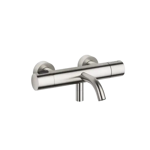 META Termostato vasca per montaggio a muro senza doccetta - Platinato spazzolato - 34 201 979-06