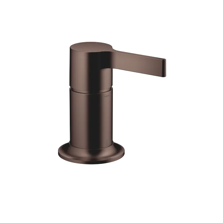 VAIA Single-lever bath mixer for bath rim or tile edge installation - Brushed Dark Bronze (PVD) - 29 300 809-43