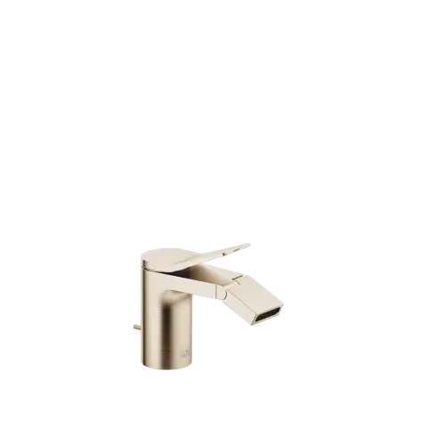 LISSÉ Miscelatore monocomando bidet con piletta - Light Gold spazzolato (PVD) - 33 600 845-27