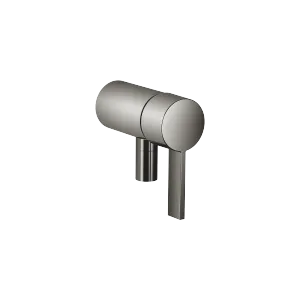 Concealed single-lever mixer with integrated shower connection - Dark Chrome - 36 050 970-19
