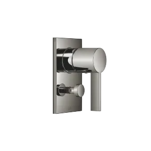 Concealed single-lever mixer with diverter - Dark Chrome - 36 120 670-19
