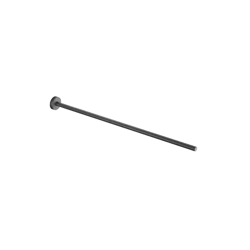 Towel bar 1-piece non-swivel - Matte Black - 83 211 979-33