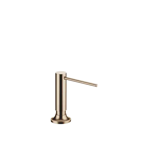 VAIA Dispenser with rosette - Brushed Champagne (22kt Gold) - 82 434 809-46