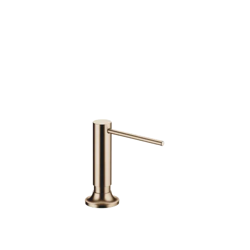 VAIA Dispenser with rosette - Brushed Champagne (22kt Gold) - 82 434 809-46