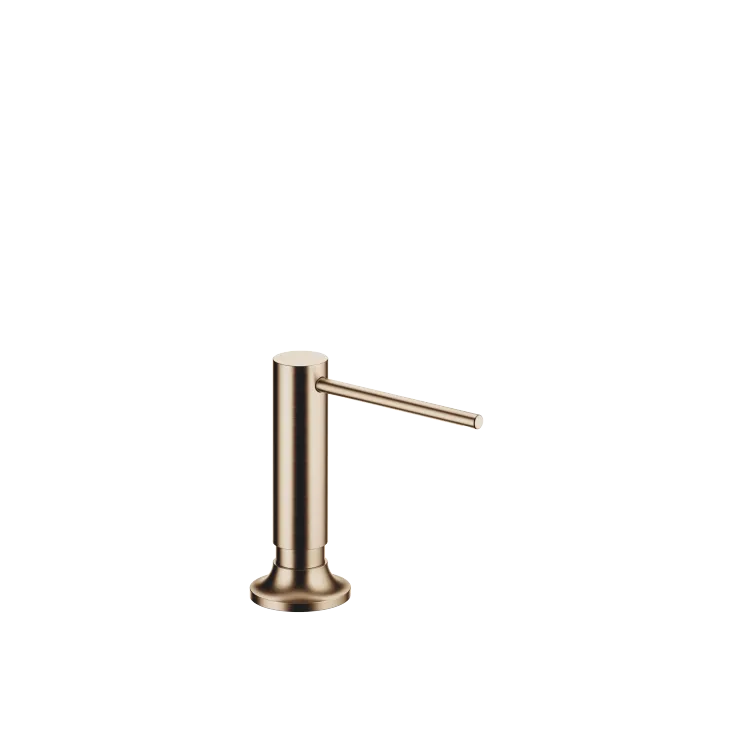 VAIA Dispenser with rosette - Brushed Champagne (22kt Gold) - 82 434 809-46