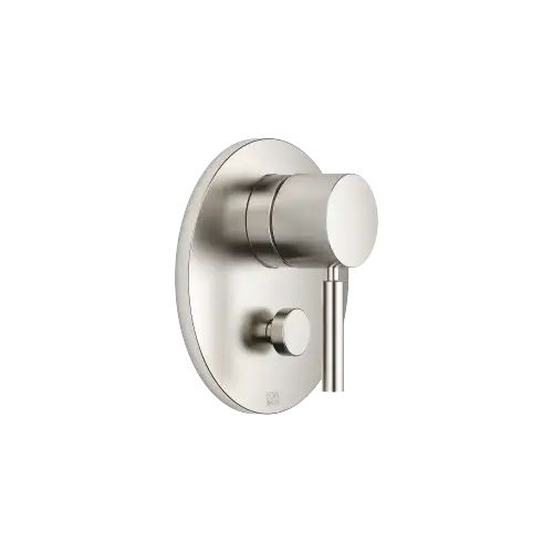 Concealed single-lever mixer with diverter - Brushed Platinum - 36 120 660-06