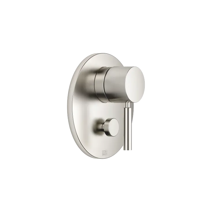 Concealed single-lever mixer with diverter - Brushed Platinum - 36 120 660-06