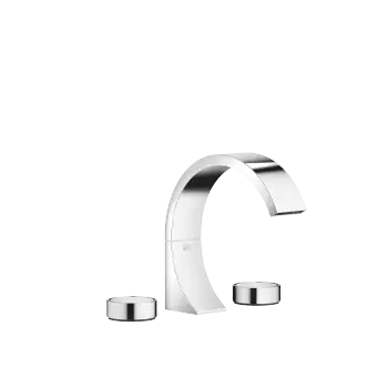 CYO Three-hole basin mixer with pop-up waste - Chrome - Set containing 2 articles