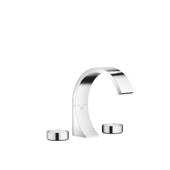 CYO Three-hole basin mixer with pop-up waste - Chrome - Set containing 2 articles