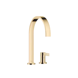 MEM Zweilochbatterie mit Einzelrosetten - Messing (23kt Gold) - 32 815 682-09