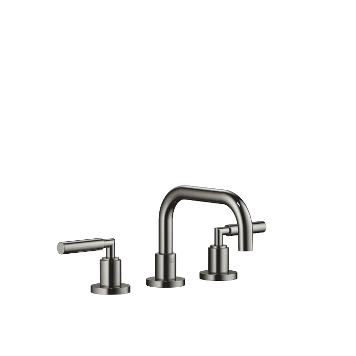TARA Three-hole basin mixer with pop-up waste - Dark Chrome - 20 705 882-19 0010
