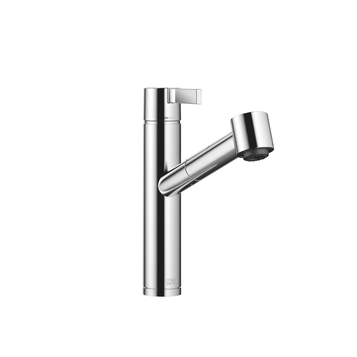 ENO Chrome Kitchen faucets: Single-lever mixer Pull-out with spray 