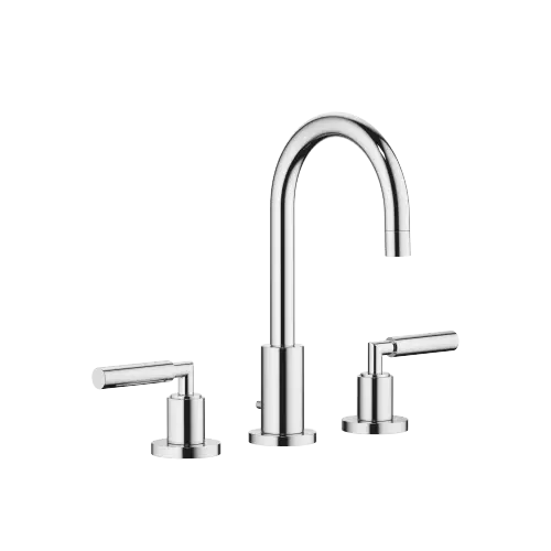 TARA Three-hole lavatory mixer with drain - Chrome - 20 710 882-00 0010
