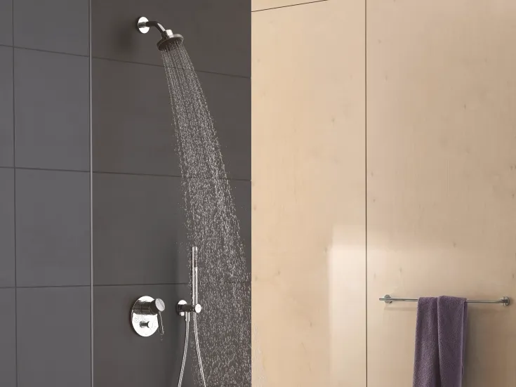 Premium design modern shower minimalistic