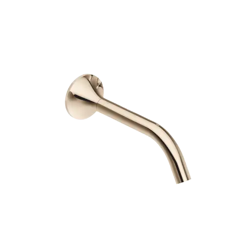 VAIA Wall-mounted basin spout without pop-up waste - Champagne (22kt Gold) - 13 800 809-47