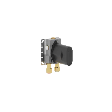 Concealed thermostat with built-in isolators - - 35 426 970 90