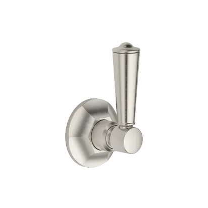 MADISON Wall valve clockwise closing 3/4" - Brushed Platinum - Set containing 2 articles
