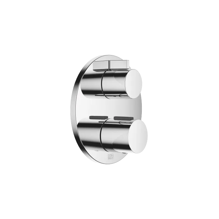 Concealed thermostat with one function volume control - Chrome - 36 425 970-00
