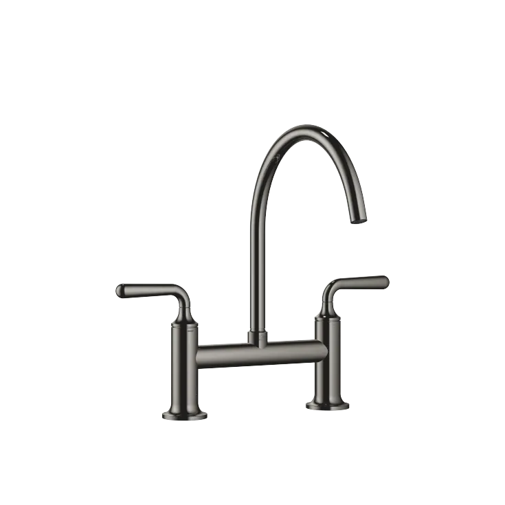 VAIA Two-hole bridge mixer For sprayer / professional sprayer - Dark Chrome - 19 815 809-19 0010