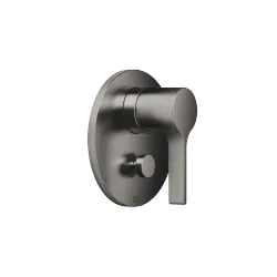 VAIA Concealed single-lever mixer with diverter - Brushed Dark Platinum - 36 120 809-99