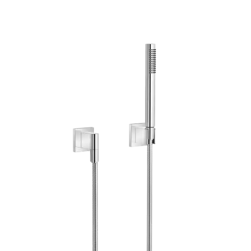 Schlauchbrausegarnitur mit Einzelrosetten FlowReduce - Chrom - 27 811 980-00 0010