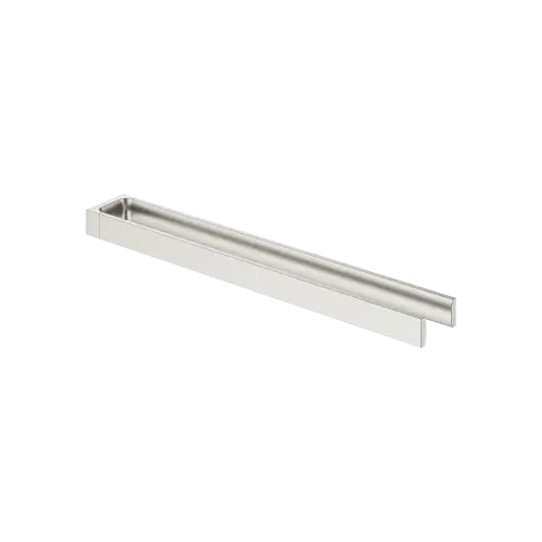 Towel bar in two parts non-swivel - Brushed Platinum - 83 210 976-06