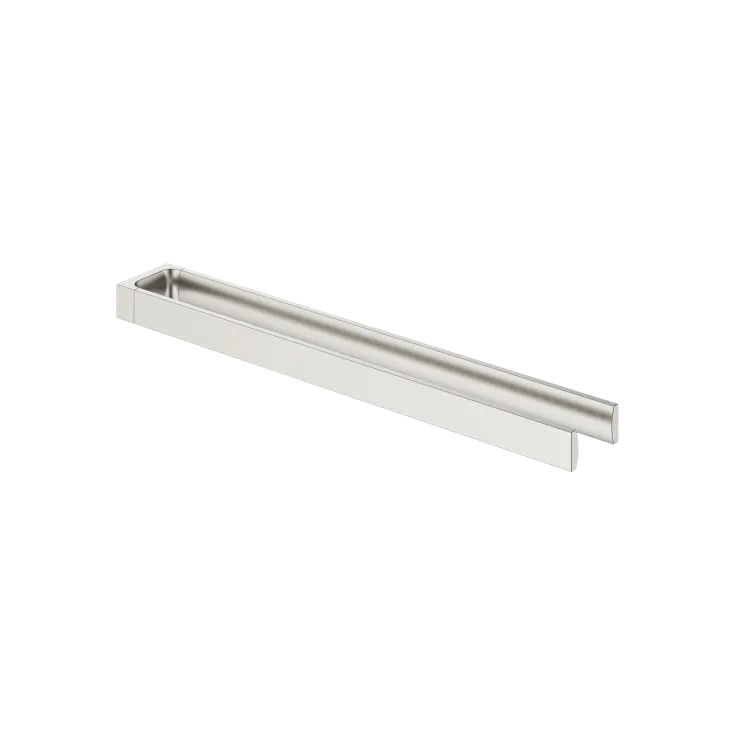 Towel bar in two parts non-swivel - Brushed Platinum - 83 210 976-06