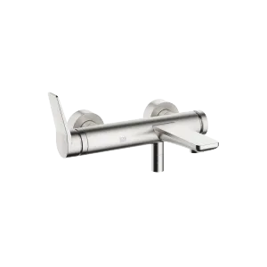 LISSÉ Single-lever bath mixer for wall mounting without shower set - Brushed Platinum - 33 200 845-06