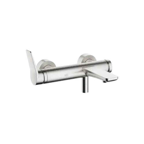 LISSÉ Single-lever bath mixer for wall mounting without shower set - Brushed Platinum - 33 200 845-06