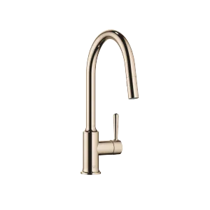 VAIA Single-lever mixer Pull-down with spray function - Champagne (22kt Gold) - 33 870 809-47