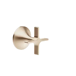 VAIA Unterputzventil , rechtsschließend 1/2" - Champagne gebürstet (22kt Gold) - 36 607 809-46
