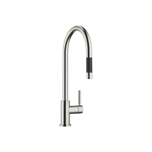 TARA Single-lever mixer pull-down with spray function - Brushed Platinum - 33 870 888-06 0010