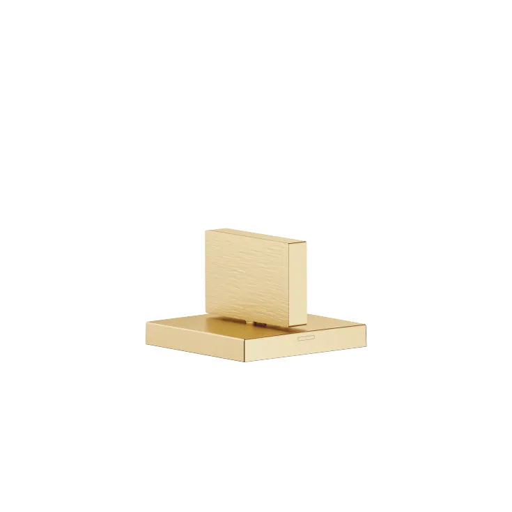 MEM Deck valve anti-clockwise closing hot - Brushed Durabrass (23kt Gold) - 20 005 783-28