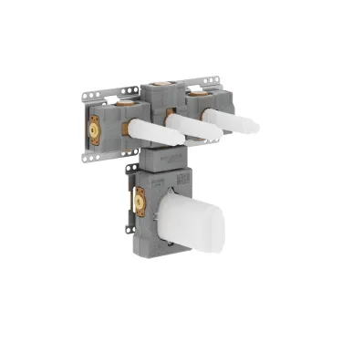 xTOOL Concealed thermostat module with 3 valves - 35 534 970 90